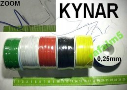 Przewód typy KYNAR rózne kolory POMARAŃCZOWY 1mb