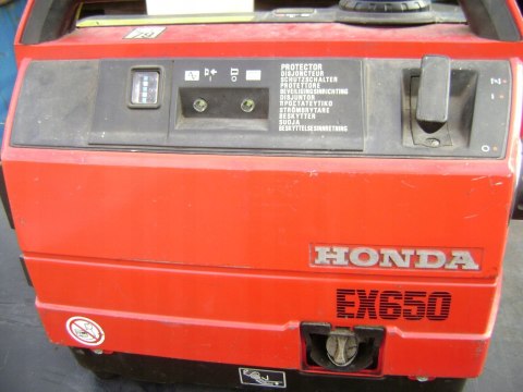 Mały walizkowy agregat prądotwórczy HONDA EX650